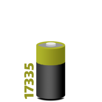 باتری لیتیوم 17335