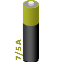 باتری 7/5A سایز
