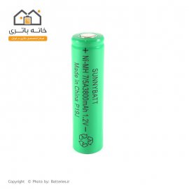 باتری شارژی سایز 7/5A نیکل متال 1.2ولت 3800 میلی آمپر سانی بت