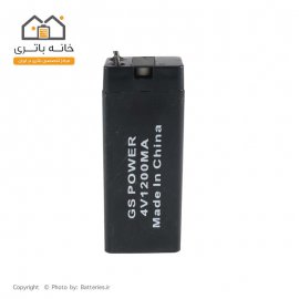 باتری خشک 4 ولت 1200 میلی آمپر جی اس پاور(GS Power)