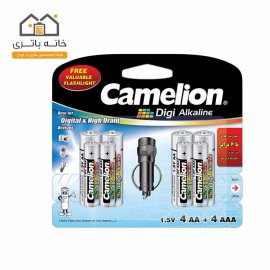 باتری دی جی آلکالاین کملیون (4LR03+4LR6DG+(Torch