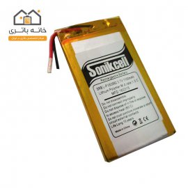 باتری لیتیوم پلیمر  3.7 ولت 1100 میلی‌آمپر-053562 سونیک سل( Sonikcell)