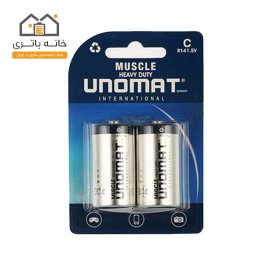 باتری متوسط یونومات مدل Heavy Duty بسته 2عددی