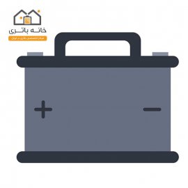 باتری سیلد لید اسید خشک 12 ولت 100 آمپر فرانت صبا باتری(saba battery)