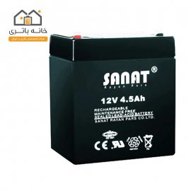 باتری 12 ولت 4.5 آمپر صنعت(Sanat)