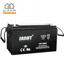 باتری 12 ولت 65 آمپر صنعت(Sanat)
