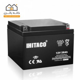 باتری 12 ولت 28 آمپر هیتاکو(HITAKO)
