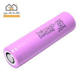 باتری لیتیوم آیون 18650 شارژی 3.7 ولت 3400 میلی آمپرسامسونگ(samsung)