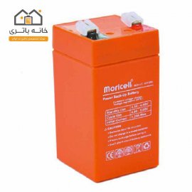 باتری سیلد اسید 4 ولت 4.5 آمپر موریسل (Moricell)