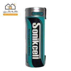 باتری لیتیوم 18650 شارژی 3.7 ولت 2600 میلی آمپر سونیک سل(Sonikcell)