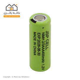 باتری شارژی 400 میلی آمپر GSPcell سایز  2/3AAA