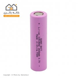 باتری لیتیوم آیون 2600mAh ICR18650  2c سانی بت