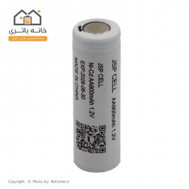 باتری قلمی شارژی جی اس پی سل سر تخت  900 میلی آمپر JSPcell سایز سرتخت