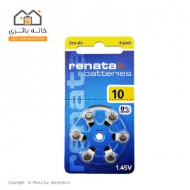 باتری سمعک شماره 10 رناتا Renata