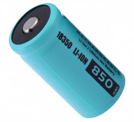 باتری اوریون 18350 لیتیوم آیون 3.7 ولت 850 میلی آمپر