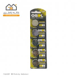 باتری سکه ای اسل 2025 پک 5عددی