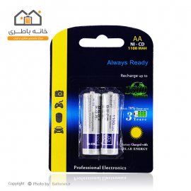 باتری قلمی شارژی 1100 میلی آمپر بست Best