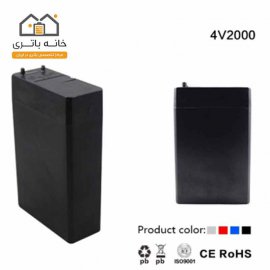 باتری خشک 4 ولت 2000 میلی آمپر موریسل