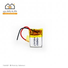 باتری لیتیوم پلیمر 3.7 ولت 100 میلی آمپر ساعت انرژی (651417) Energy