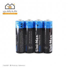 باتری قلمی 4عددی معمولی یونی مکس Unimax