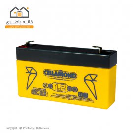 باتری سیلد اسید 6 ولت 1.2 آمپر سلاموند Cellamond