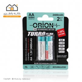 باتری قلمی شارژی 2400 میلی آمپر اوریون Orion