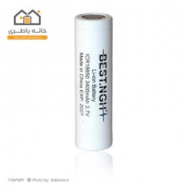 باتری 18650 شارژی لیتیوم آیون 3.7 ولت 3400 میلی آمپر 3c بست Best