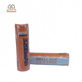 باتری لیتیوم 18650 شارژی 3.7 ولت 3200 میلی آمپر اسمال سان smallsun نوک دار