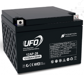 باتری 12 ولت 28 آمپر یوفو - UFO