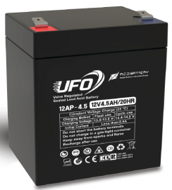 باتری سیلد اسید 12 ولت 4.5 آمپر یوفو Ufo