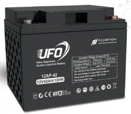 باتری 12 ولت 42 آمپر یوفو UFO
