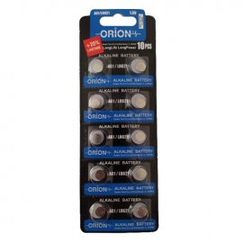باتری AG1 اوریون Orion کارت 10 عددی
