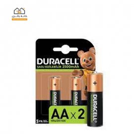 باتری قلمی شارژی 2500 میلی آمپر دوراسل خرسی