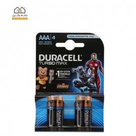 باتری نیم قلمی 4 عددی توربو مکس دوراسل duracell