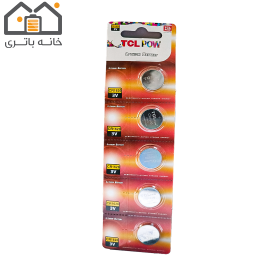 باتری سکه ای 1620 تی سی ال 5عددی TCL
