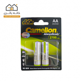 باتری قلمی شارژی 2700 میلی آمپر آلویز ردی  کملیون Camelion