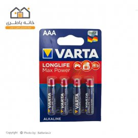 باتری نیم قلمی 4 عددی مکس پاور وارتاvarta