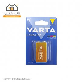 باتری 9 ولت کتابی آلکالاین لانگ لایف وارتا varta