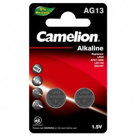 باتری AG13 کملیون پک 2 عددی Camelion