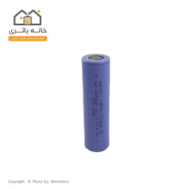 باتری لیتیوم 18650 شارژی 3.7 ولت 2200  میلی آمپر 5c مکسل maxell