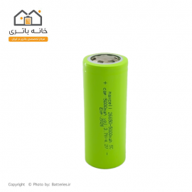 باتری مکسل لیتیوم آیون 26650 شارژی 5000 میلی آمپرMaxcell 5c