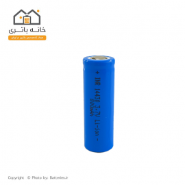 باتری 3.7 ولت لیتیوم آیون 14430  800 میلی آمپر