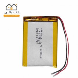 باتری لیتیوم پلیمر3/7ولت2300میلی آمپر(475075)