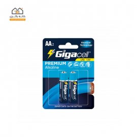 باتری قلمی پریمیم آلکالاین 2 عددی گیگاسل Gigacell