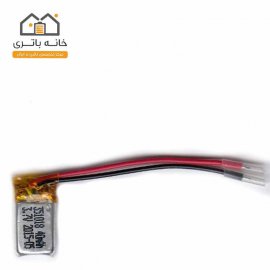 باتری لیتیوم پلیمر3.7ولت40میلی آمپر(351018)