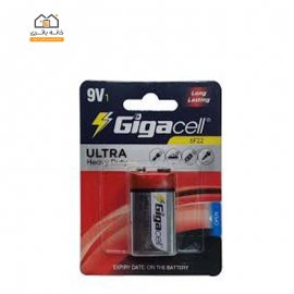 باتری کتابی 9 ولت معمولی  کارتی  اولترا گیگاسل Gigacell