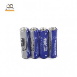 باتری قلمی معمولی شیرینگ 4 عددی موتوما MOTOMA