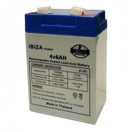 باتری سیلد اسید 4 ولت 6 آمپر ایبیزا IBIZA