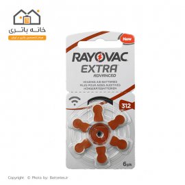 باتری سمعک شماره 312 ریواک Rayovac