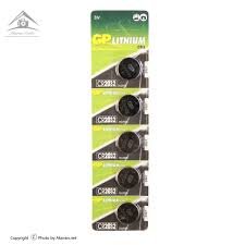 باتری سکه ای 2032 پک 5 عددی جی پی GP